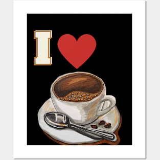 Coffee lover T-Shirt Posters and Art